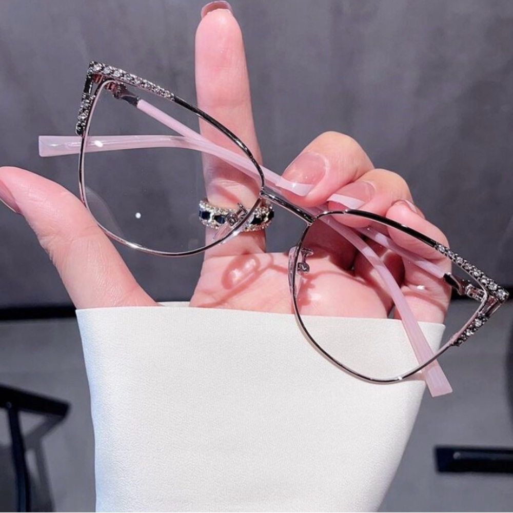 Pink Cateye Blue Light Glasses. BNIB.
